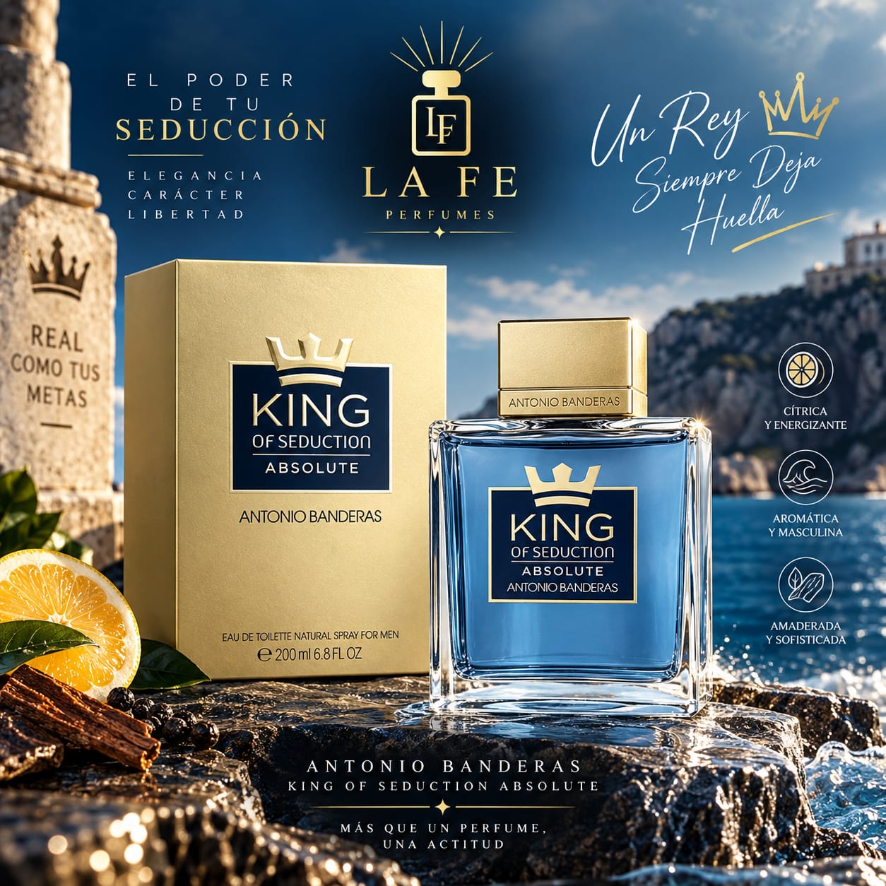 Antonio Banderas King Of Seduction Absolute Men 200ml EDT